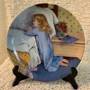 Evening Prayer collector plate. 1987.